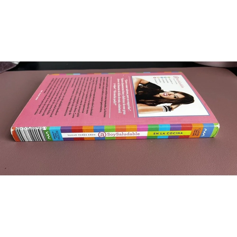 Samar Yorde SoySaludable En La Cocina Book Spanish OS White Excellent Cookbook